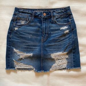 Jean skirt